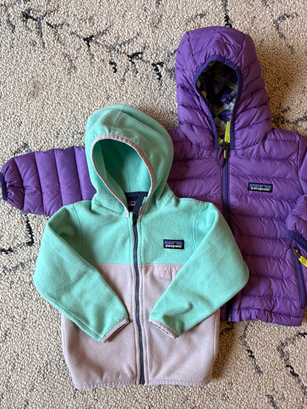 Patagonia reversible Jacket and fleece 2T